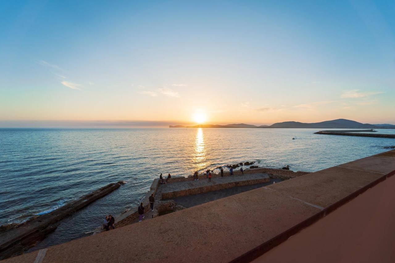 Apartmán Sea Front Terrace Marco Polo Alghero Exteriér fotografie
