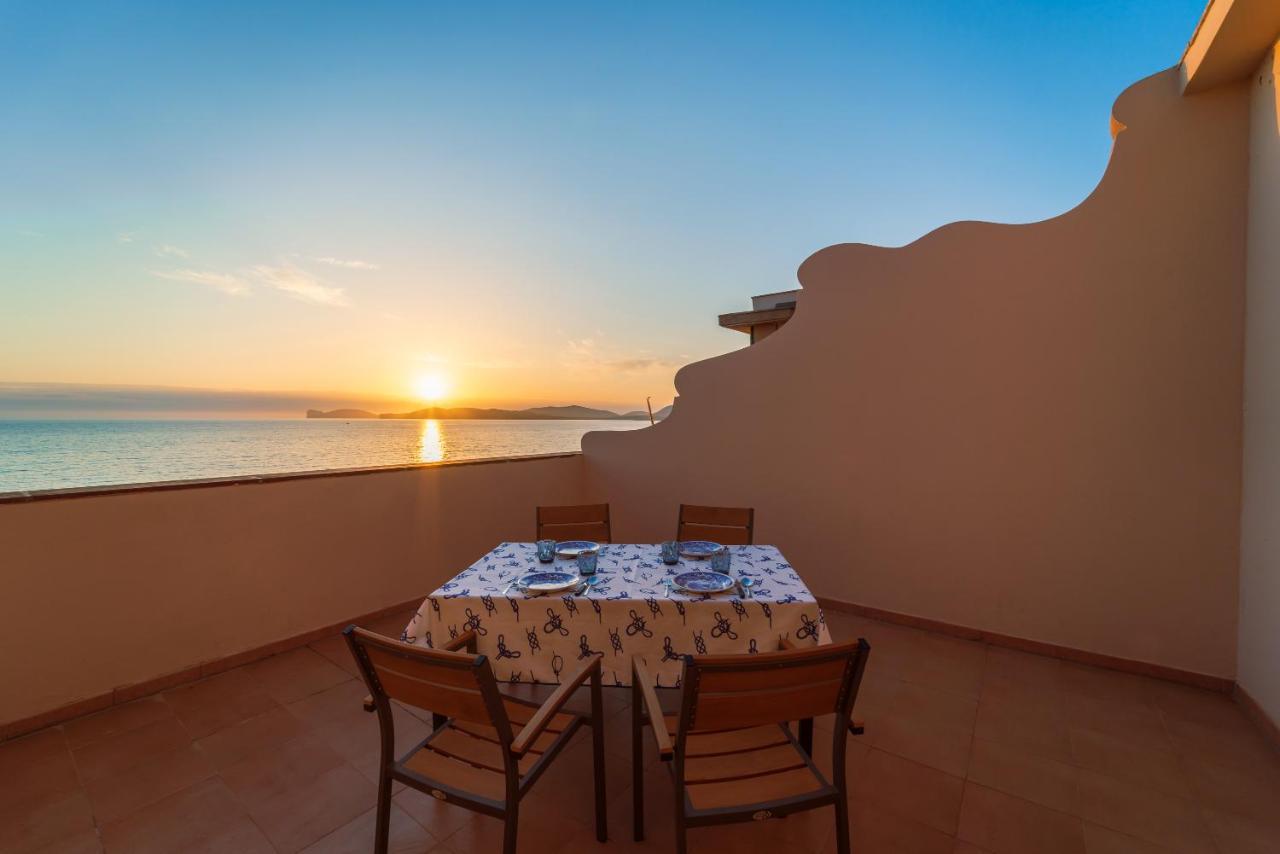 Apartmán Sea Front Terrace Marco Polo Alghero Exteriér fotografie