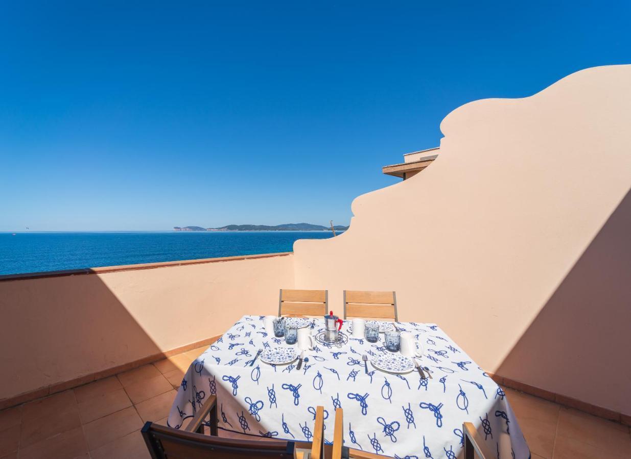 Apartmán Sea Front Terrace Marco Polo Alghero Exteriér fotografie